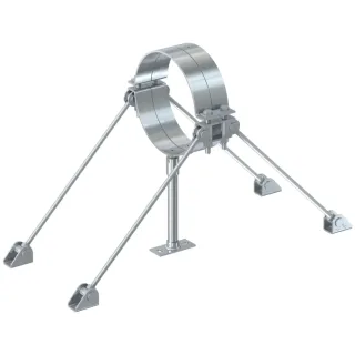 Fischer Festpunkt mittelschwer FFP-MD4-V2 galvanisch verzinkt - 567710