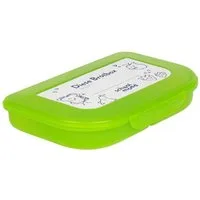 SCHOOL-MOOD® Lunchbox Brotdose lime, Brotdose, Grün, Frühstücksbox, Brotbox, Butterbrotbox, Lunchbox