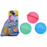 JOHNTOY Wasserball 29663 Aqua Fun Wiederverwendbare magnetische Wasserkugel