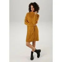 Aniston CASUAL Strickkleid mit extravagantem Zopfmuster