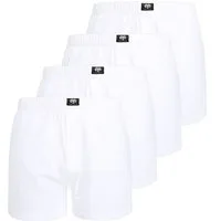 CECEBA Boxershorts Herren (4-St) mit einem Eingriff mit Knopfleiste