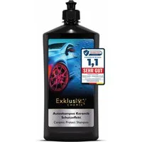 Exklusiv Chemie GmbH Autoshampoo Keramik Schutzeffekt Autoshampoo (Auto Shampoo Konzentrat mit Abperleffekt)