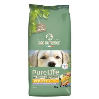 Pro-Nutrition Pure Life Adult Light / Sterilized Huhn 12 kg