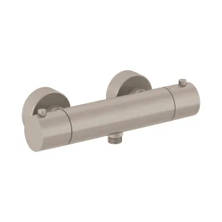 KLUDI OBJEKTA THERM Thermostat-Brausearmatur ohne Brausegarnitur Stainless Brause Nickel 35200N538