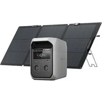 Ecoflow ECOFLOW DELTA 3 Classic Tragbare Powerstation, 1 024 Wh Powerstation 1 800 W AC (3 600 W Spitze), 100 W USB-C 1-Stunden-Schnellladung. Solargenerator für Camping, Wohnmobil & Notstrom zu Hause