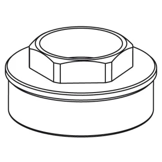 Patronenmutter M40x1, zu KWC Steuerpatrone M 35,638844 638844