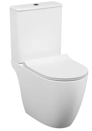 Vitra Sento T-WC-Kombination VitrAflush 2.0, Open Back, Weiß, 5988B403-0075 5988B403-0075