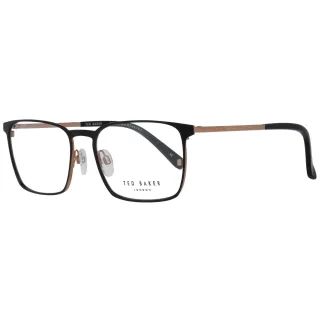 Ted Baker Rectangular Unisex Schwarz und Kupfer TB4270 Patton