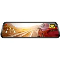 WOLFBOX Super-Nachtsicht Spiegel Dashcam (Vorne 4K UHD, Hinten 1080p, WLAN (Wi-Fi), mit Loop-Aufnahme, GPS,WiFi,24-Stunden-Parkmonitor)