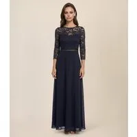 Apart Abendkleid aus Spitze und Chiffon