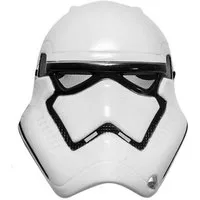 Rubie´s Verkleidungsmaske Star Wars 7 Stormtrooper Kinder Halbmaske Karneval, Einfache Maske im ikonischen Design von 'Das Erwachen der Macht'