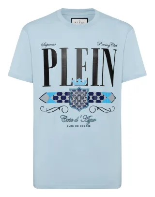 T-Shirt Round Neck Ss Plein Stemma