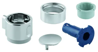 GROHE Absperrgriff 49083 für Grohtherms matt black, 490832430 490832430