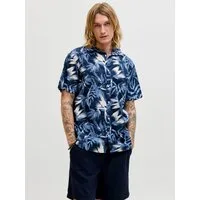 Jack & Jones Kurzarmhemd JJHONOLULU AOP SHIRT SS