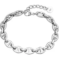 JEWLIX Edelstahlarmband Chunky Edelstahl Armband Silber B5280