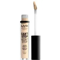 NYX PROFESSIONAL MAKEUP Concealer CANT'T STOP WON'T STOP CONTUR CONCEALER, leichte, verblendbare und matte Formulierung