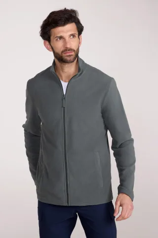 Mountain Warehouse - "Camber" Fleecejacke für Herren (Khakigrün)
