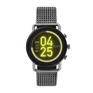 Skagen Falster 3 [inkl. Milanaise Silikonarmband silber] 42mm Edelstahlgehäuse silber