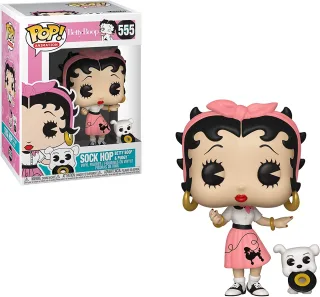 Funko Pop! 555 - Betty Boop: Sock Hop Betty Boop & Pudgy