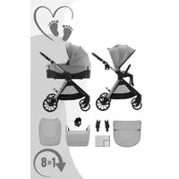 Kinderkraft Kombi-Kinderwagen VESTO 2 2in1 Kombikinderwagen