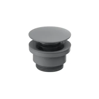 Herzbach DEEP GREY Ablaufventil mit/ohne, 23.452500.1.06 23.452500.1.06