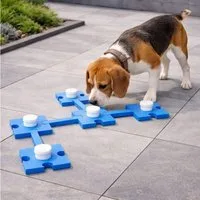 VABIONO Schnüffelteppich Schnüffelspiel Hund Intelligenzspielzeug Set mit Clicker, Spiel & Spaß für deinen Hund - kostenloser Versand