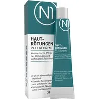 N1 Healthcare Hautcreme N1 Hautrötungen Pflegecreme, 30 ml, Medizinprodukt, bewiesene Wirksamkeit, ohne Kortison