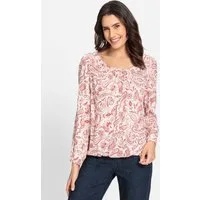 Witt Klassische Bluse Schlupfbluse Langarm