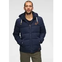 Bruno Banani Steppjacke leicht, wasserabweisend, modischer Stil, mit dekorativen Badges
