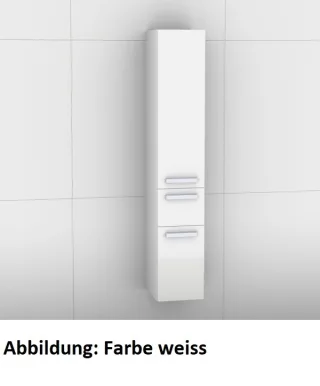 Artiqua 400 Hochschrank, Oxid Hellgrau quer, 400-HTL-1-30-L-7183-721 400-HTL-1-30-L-7183-721
