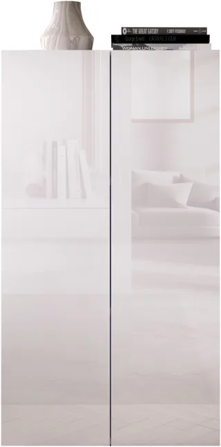 OTTO home Aktenschrank "Basic, Mehrzweckschrank mit 2 Türen (innen 2 Einlegeböden)," Büroschrank in verschiedenen Farben, B 63 x H 114 cm