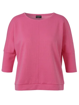 VIA APPIA DUE - Sweatshirt Rundhals 3/4 Arm Jacquard pink - Gr. - 48