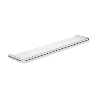 Hewi Serie 480 Ablage 480.03.00040 mit Glasplatte, chrom