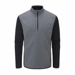 Under Armour Evolution Daytona Mens Grey-schwarzer Hybridgolfpullover