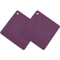 Kochblume Topflappen Waben-Untersetzer, (Spar-Set, 2-tlg), Hitzebeständig bis 230°