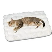 Ledander Tierdecke Thermodecke Tierbett Katzenbett Plüschbett, aus Polyester, für Katzen & Hunde mit, thermoisolierend