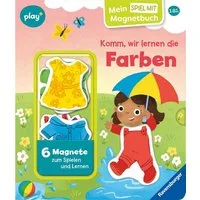 Play+ Mein Spiel mit-Magnetbuch Komm, wir lernen die Farben - ab 18 Mo / Kathrin Lena Orso