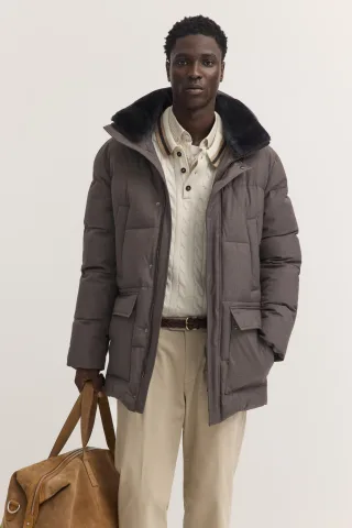 bugatti - Herren Jacke taupe - Gr. - 52