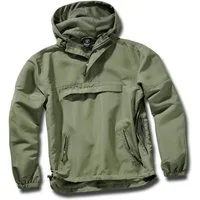 Brandit Allwetterjacke Herren Sommer Windbreaker Jacke US Version Perfekte Passform Hochwertige Verarbeitung,Wasserabweisend