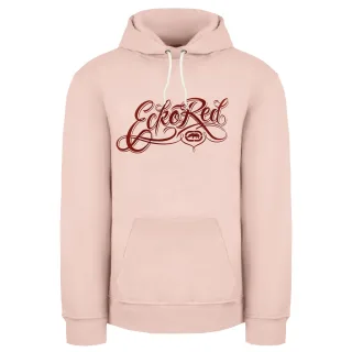 Ecko unltd. Langer Pullover hellrosa Damen Scarlett Hoodie EFM04804 Pulver rosa