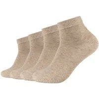 JOOP! Socken premium essentials (4-Paar, 4 Paar) mit Logoschriftzug an der Ferse