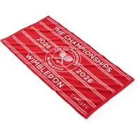 Wimbledon Handtuch Christy Badetuch »Wimbledon Championship 2026«, 70 x 133 cm, (Packung), Official Wimbledon Championship 2026 Design