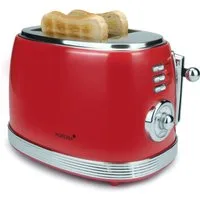 KORONA Toaster Retro Doppelschlitztoaster 21668, für 2 Scheiben, 850 W