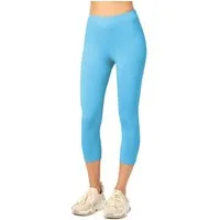 Merry Style Leggings Caprihose Damen 3/4 Hose MS10-199 (1-tlg) aus Baumwolle