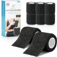 Health Press Bandage Selbstklebender Verband - 8x Pflaster Rolle (5,0cm x 4,5m)