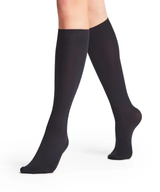 FALKE - FALKE Seidenglatt 40 DEN Damen marine - Gr. - 36.5