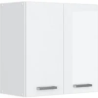 Vicco Hängeschrank R-Line, Weiß Hochglanz/Weiß, 60 cm (1-St)