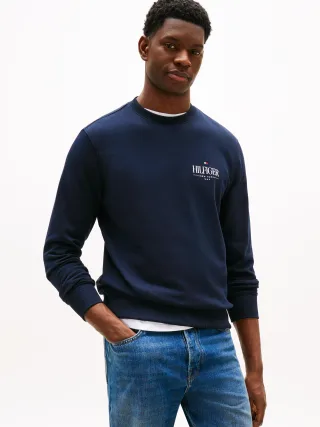HILFIGER STACKED SWEATSHIRTS desert sky - Gr. - S