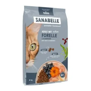 Sanabelle Trockenfutter Katze, Adult, mit Forelle 2x8 kg