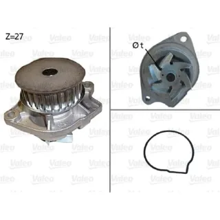 Valeo Wasserpumpe + Dichtung Audi Seat Skoda VW 506576